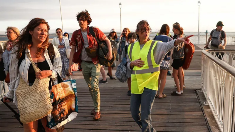 Tens of thousands evacuated French Tourist Spot and Near Madrid as wildfires spread.